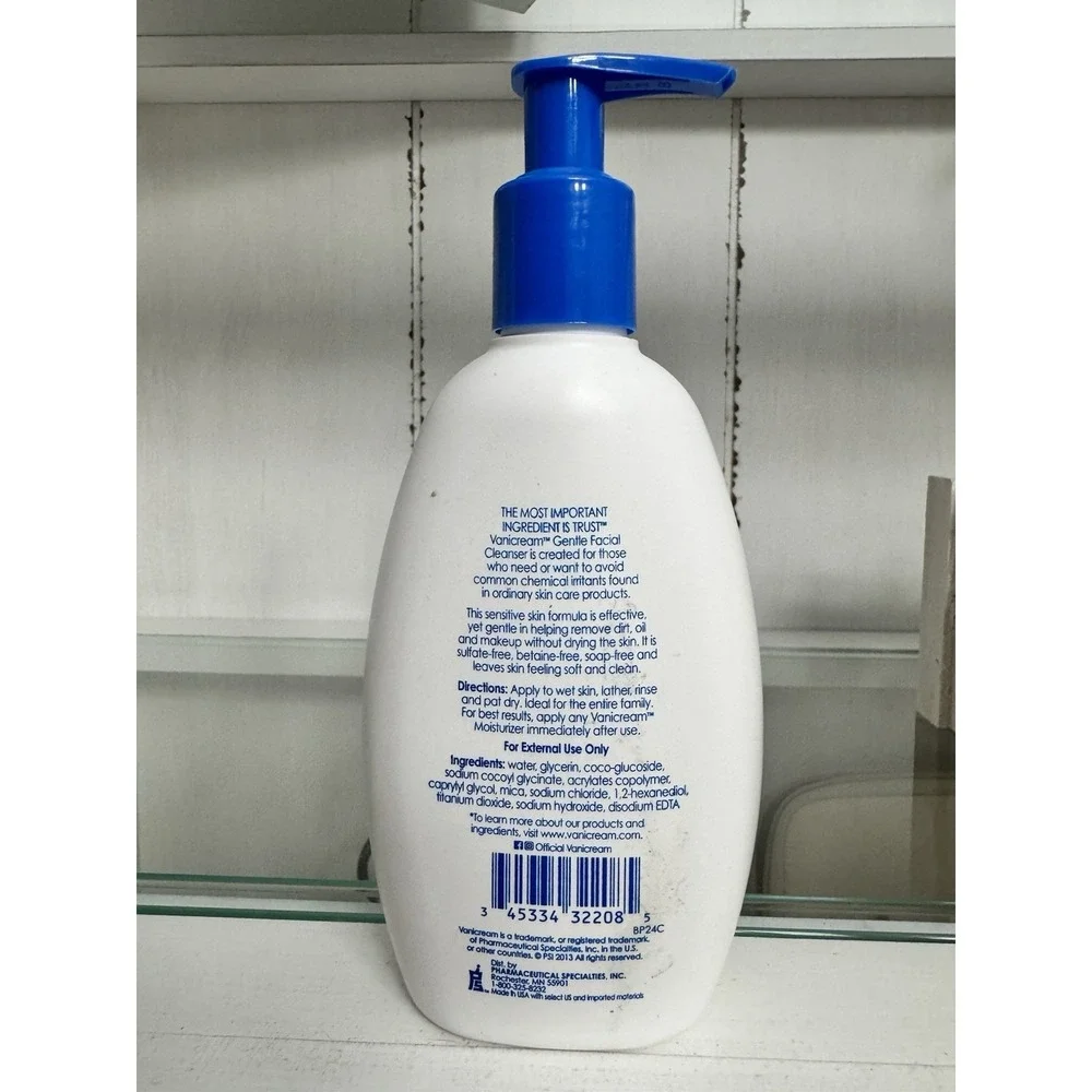Vanicream Gentle Facial Cleanser - 8 fl oz